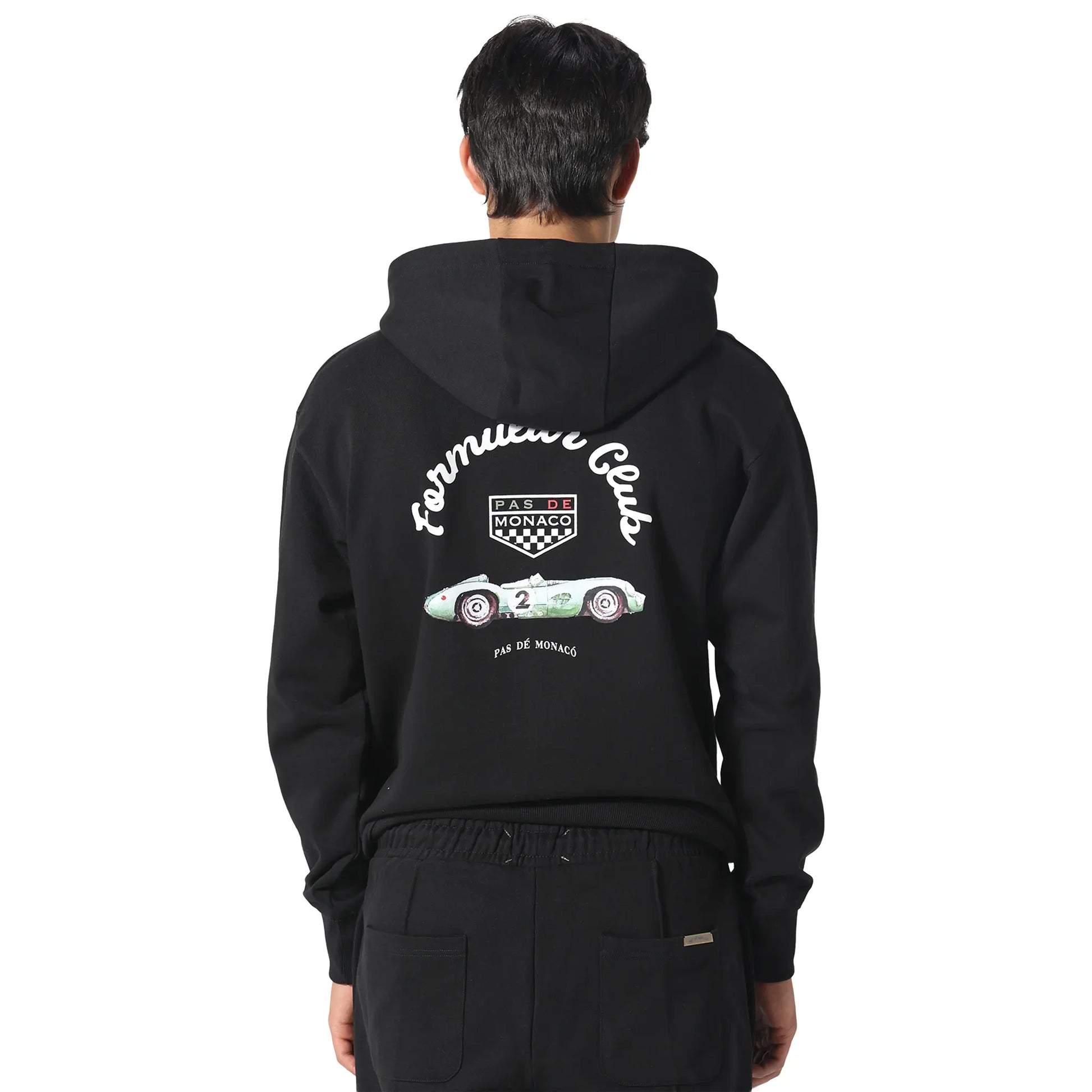 Pas De Monaco Formular Club Black Hoodie