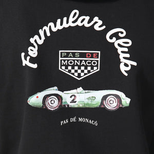 Pas De Monaco Formular Club Black Hoodie