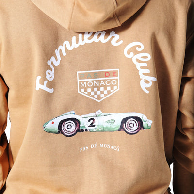 Pas De Monaco Formular Club Tan Hoodie