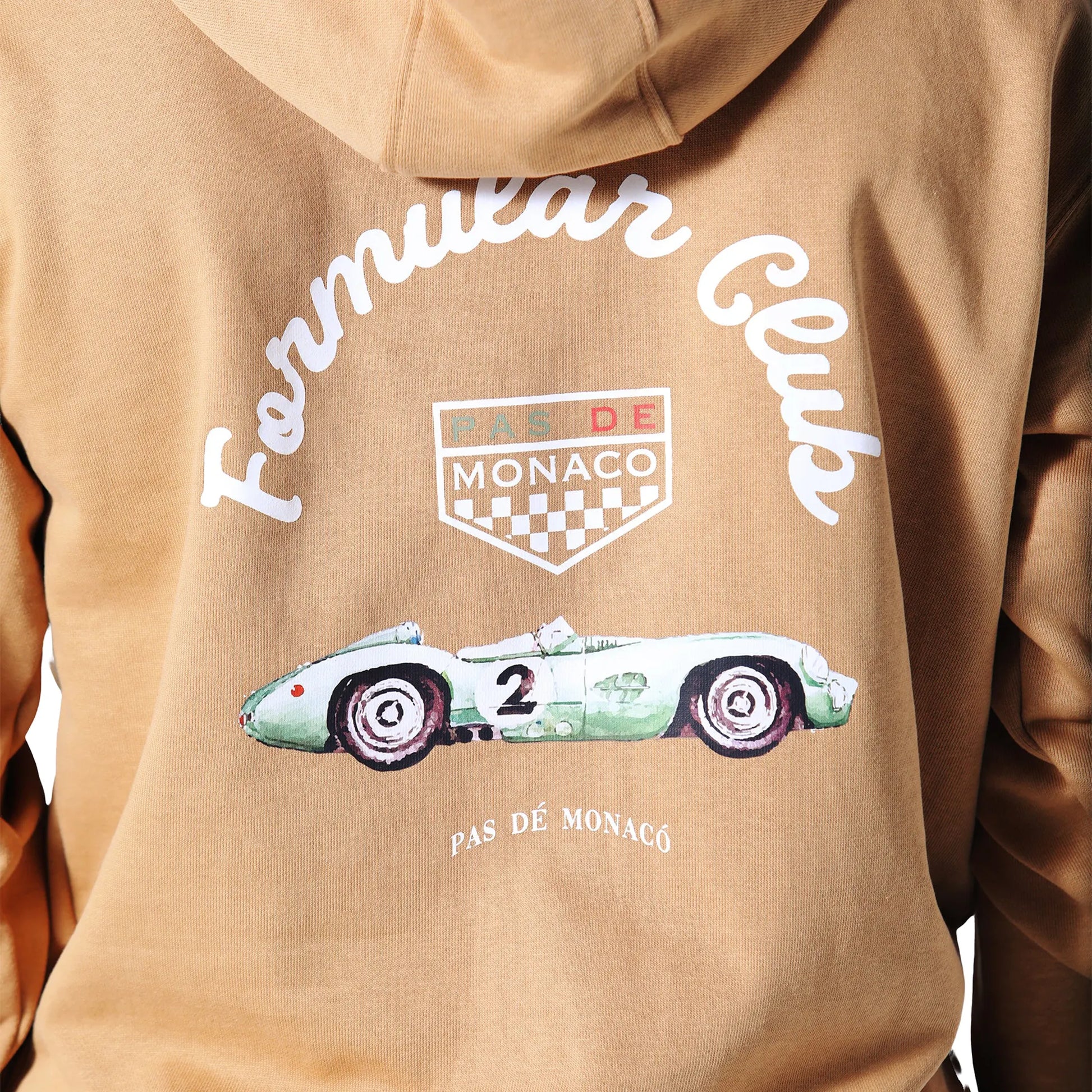 Pas De Monaco Formular Club Tan Hoodie