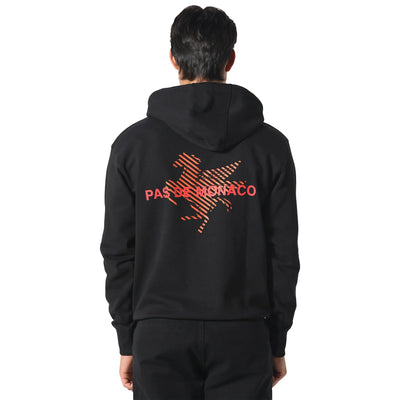 Pas De Monaco La Pegaus Chevron Black Hoodie