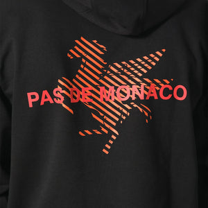 Pas De Monaco La Pegaus Chevron Black Hoodie