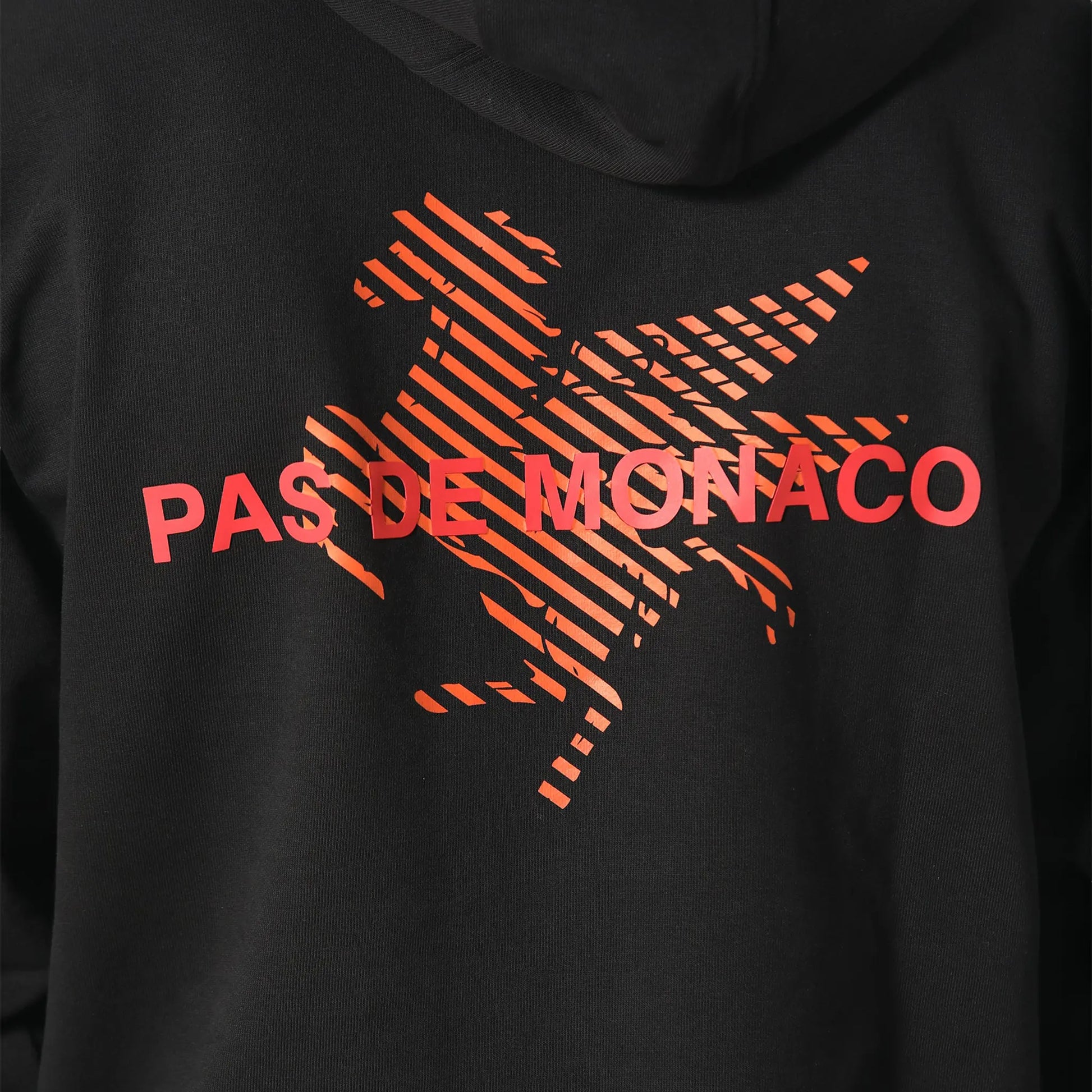 Pas De Monaco La Pegaus Chevron Black Hoodie