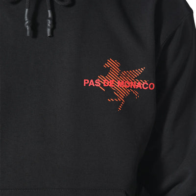 Pas De Monaco La Pegaus Chevron Black Hoodie