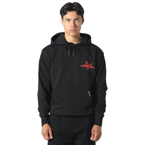 Pas De Monaco La Pegaus Chevron Black Hoodie
