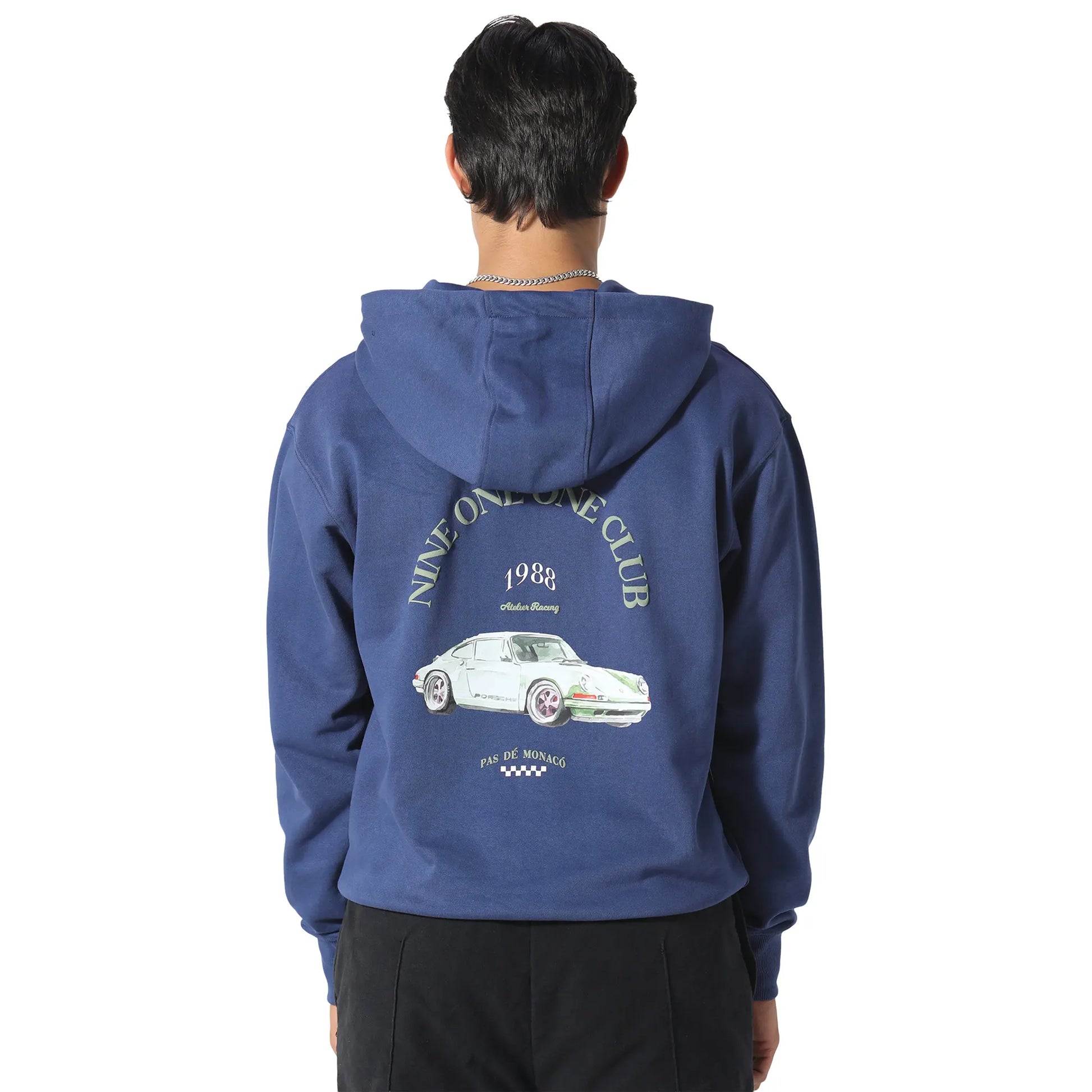 Pas De Monaco Le Mans Royal Blue Hoodie