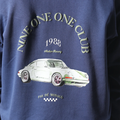 Pas De Monaco Le Mans Royal Blue Hoodie