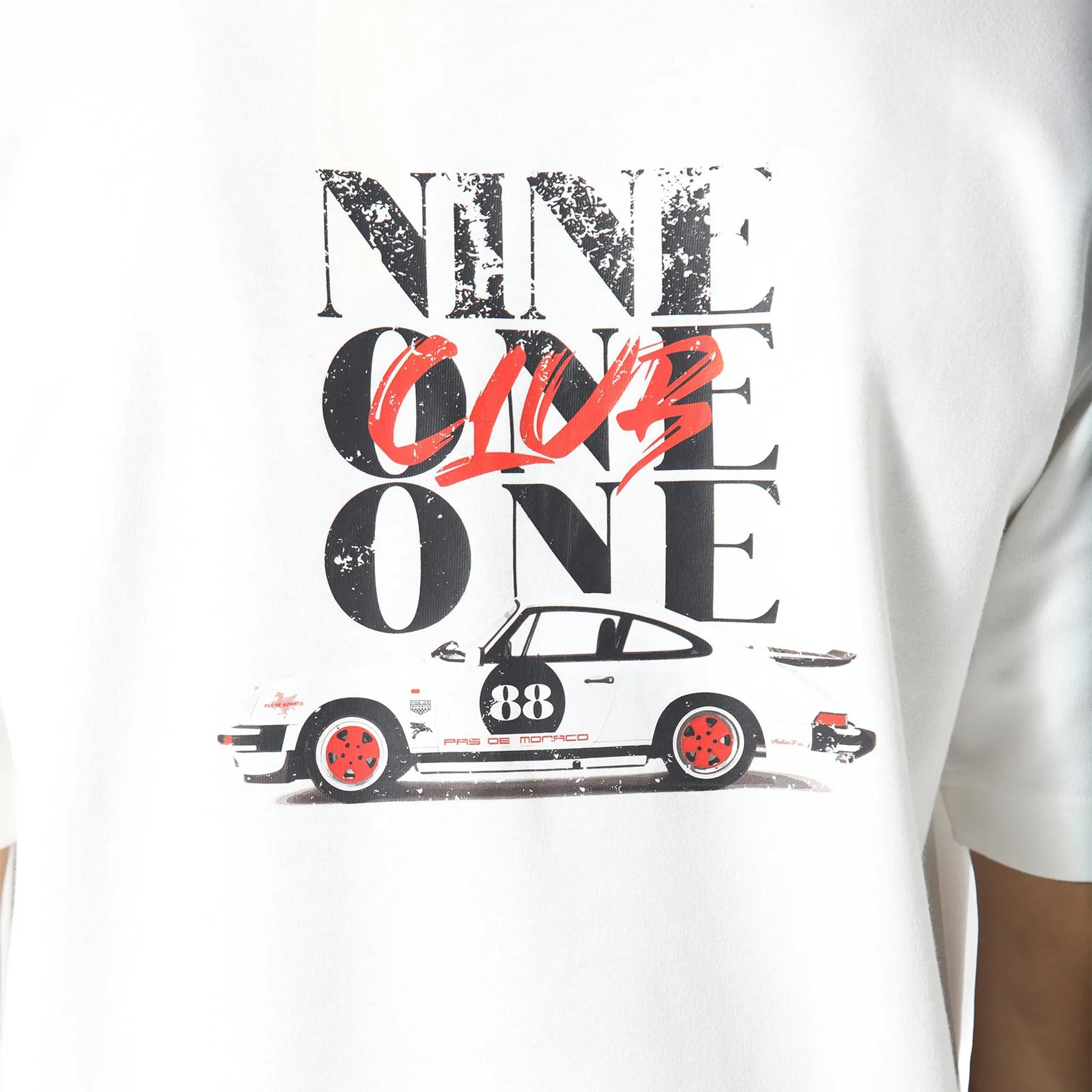 Pas De Monaco Nine One One Off White T-Shirt