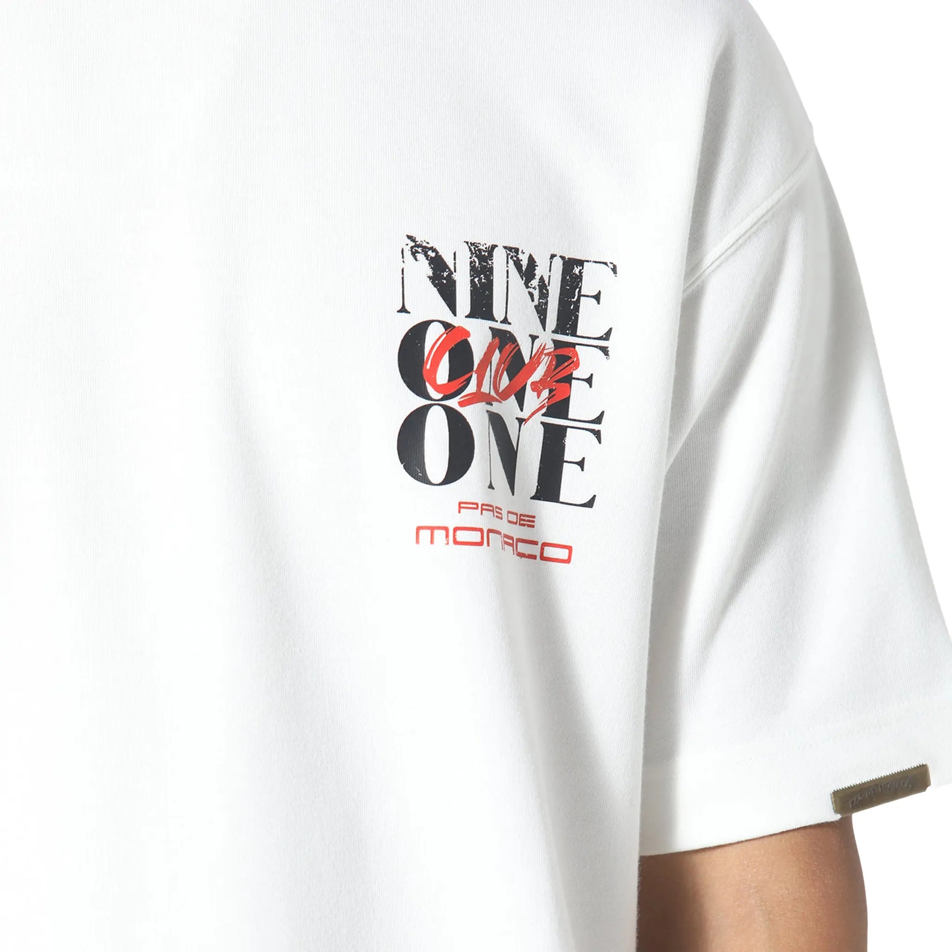 Pas De Monaco Nine One One Off White T-Shirt