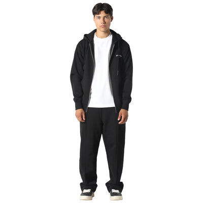 Pas De Monaco Noir Carrera Black Zip-Up Hoodie