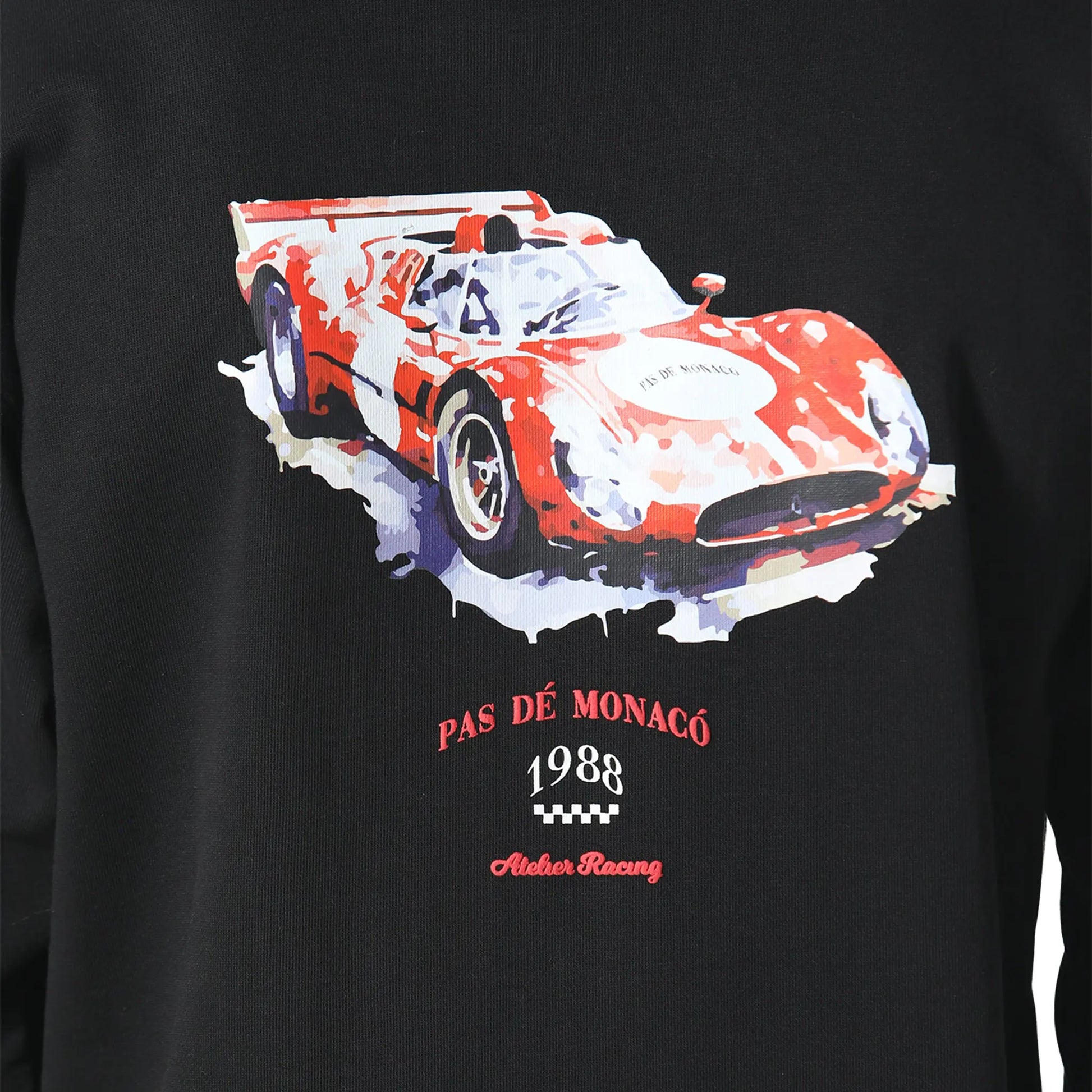 Pas De Monaco Speedster Black Hoodie