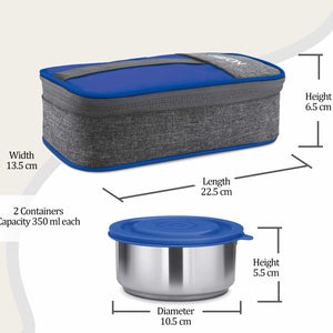 Pasto Lunch (Leak Proof Tiffin Box) (Milton)