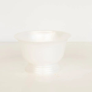 Pearl White Flower Bowl
