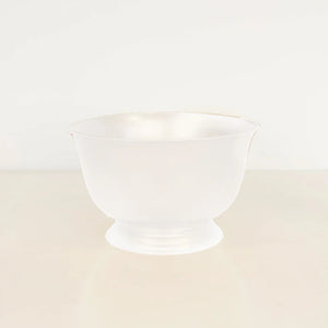 Pearl White Flower Bowl