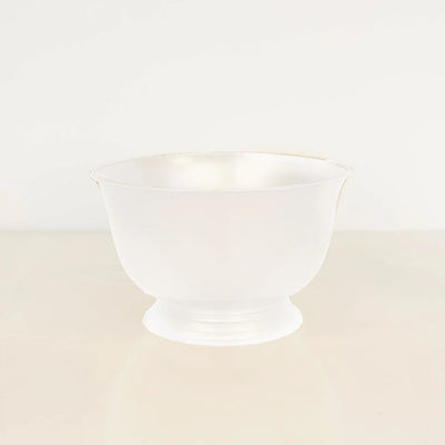 Pearl White Flower Bowl