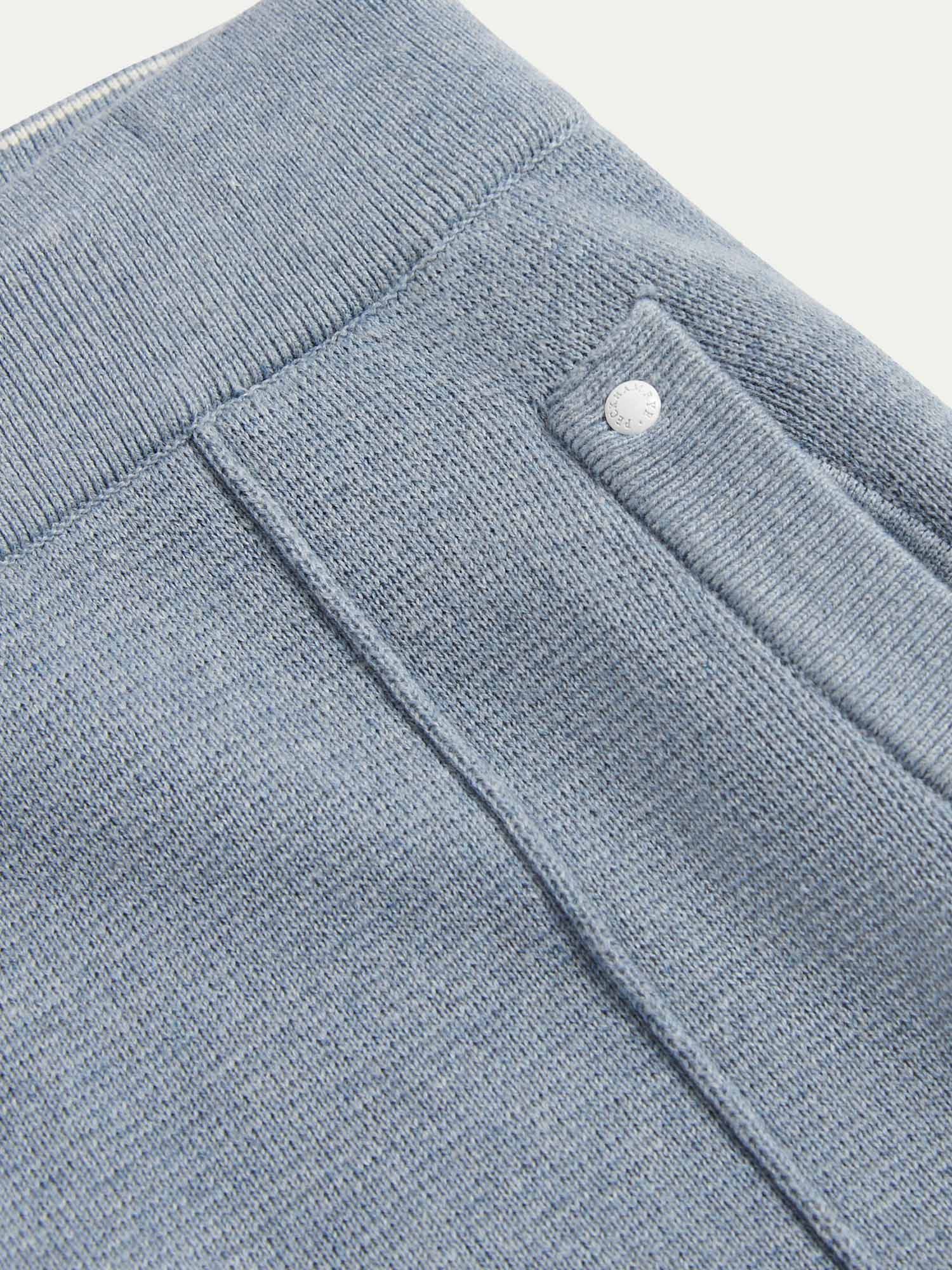 Peckham Rye Milano Knit Blue Blizzard Sweatpants