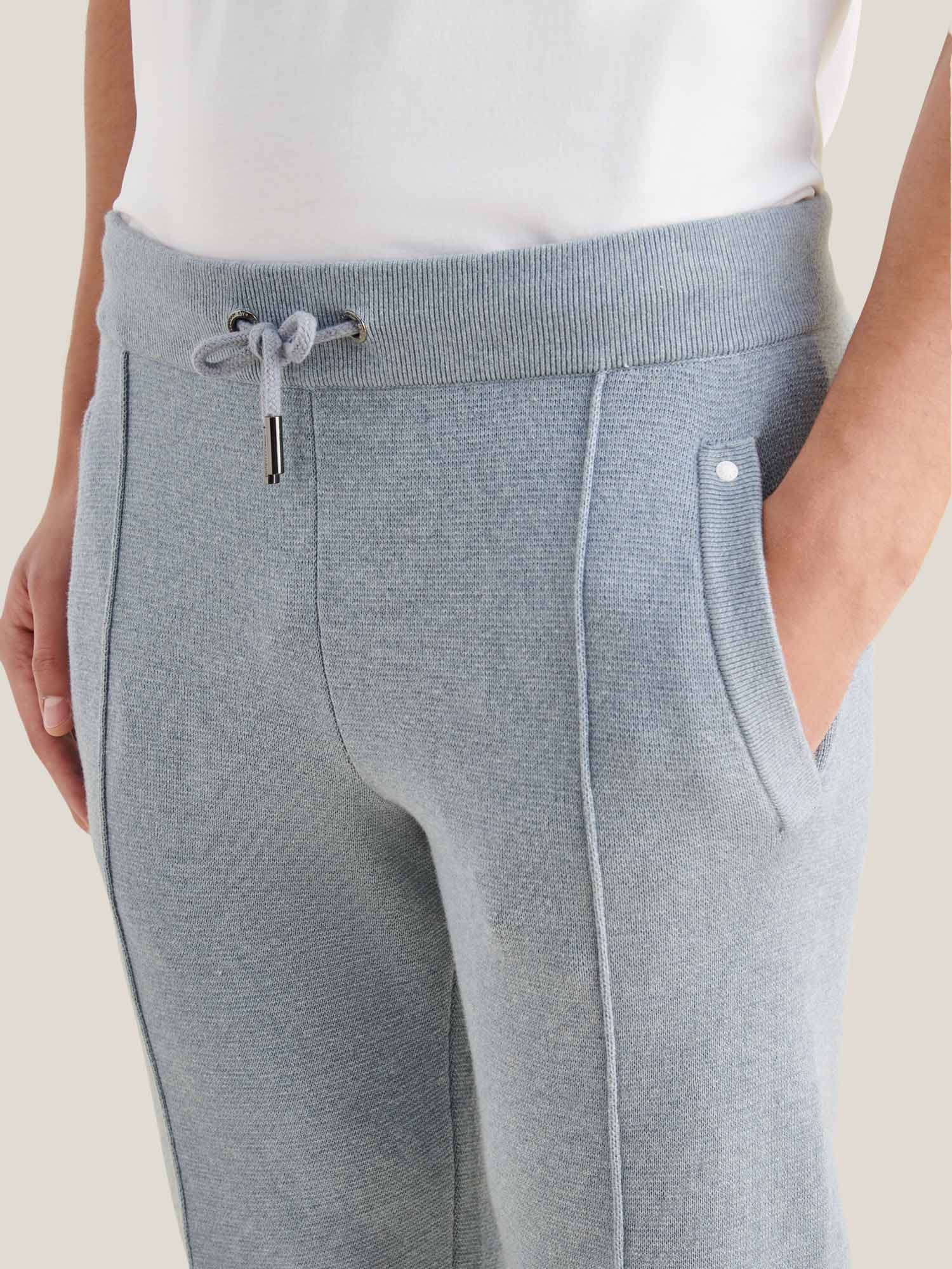 Peckham Rye Milano Knit Blue Blizzard Sweatpants