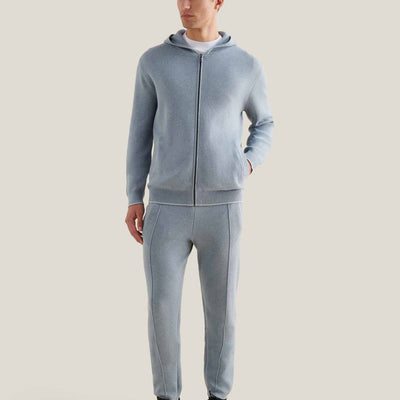 Peckham Rye Milano Knit Blue Blizzard Sweatpants