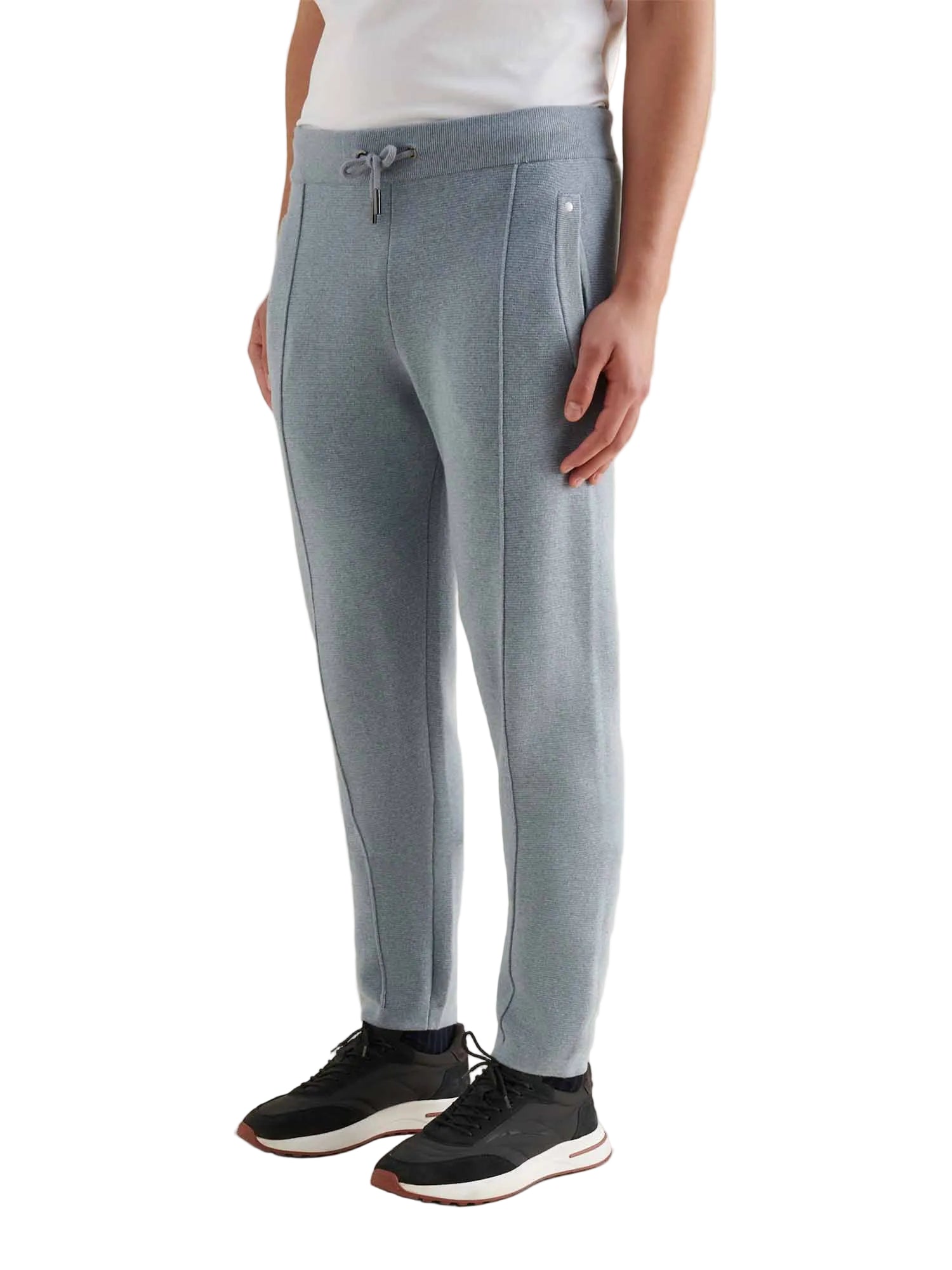 Peckham Rye Milano Knit Blue Blizzard Sweatpants