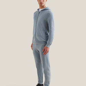 Peckham Rye Milano Knit Blue Blizzard Sweatpants