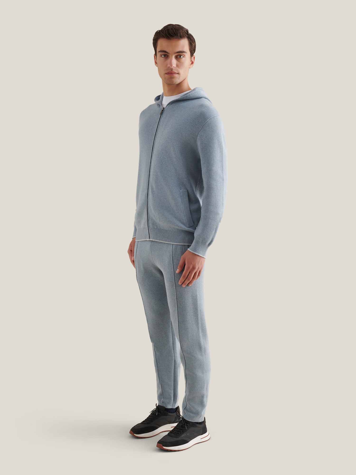 Peckham Rye Milano Knit Blue Blizzard Sweatpants