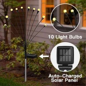 Firefly Outdoor Solar LED Lights(Pack Of 3)