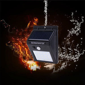 Automatic 20 LED Solar Sensor LED Light (Pack of 3)