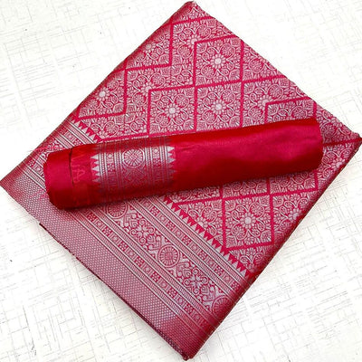 Women's Banarasi Style Kanjivaram Silk Saree