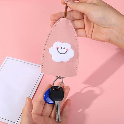 Creative Leather Pull-Out Key Case