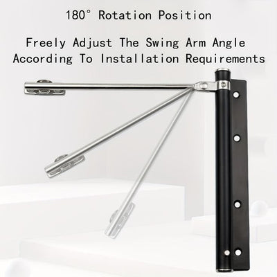 Stainless Steel Automatic Door Closer🚪