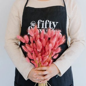 Pink Dried Bunny Tail Grass