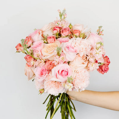 Pink Paradise Bouquet Bar Flower Kit