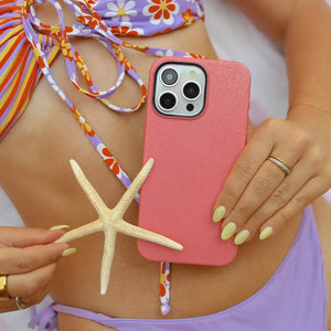 Starfish Wishes | Coral Pink Shimmer Case
