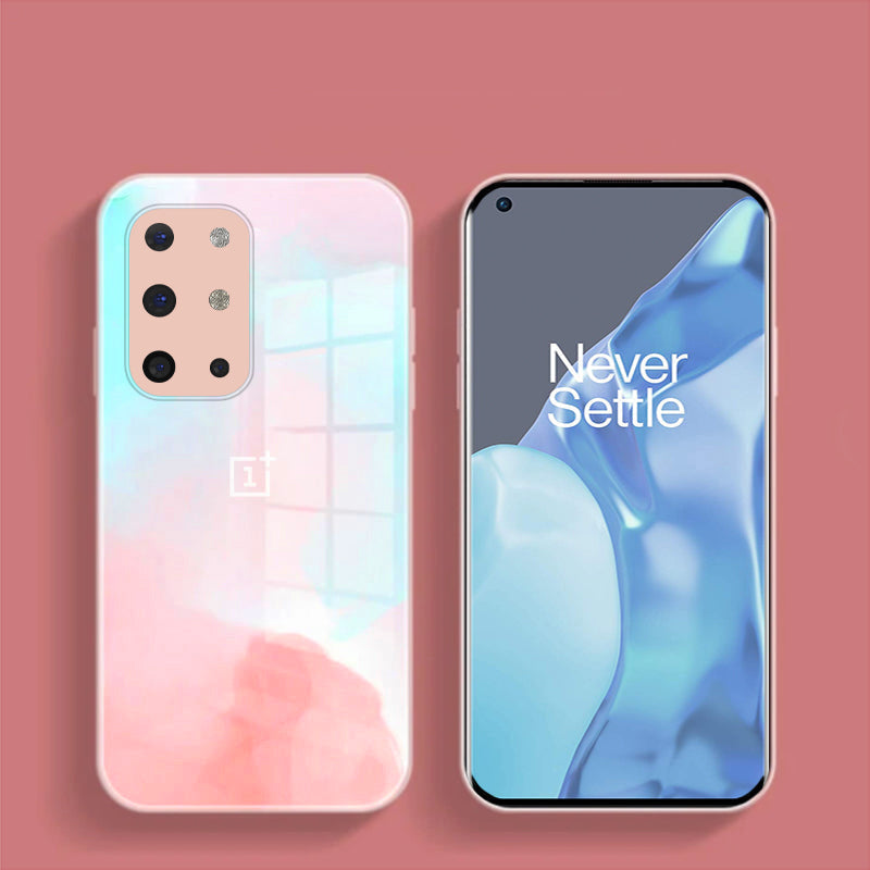 OnePlus 8 Series Colorful Wave Glass Phone Case