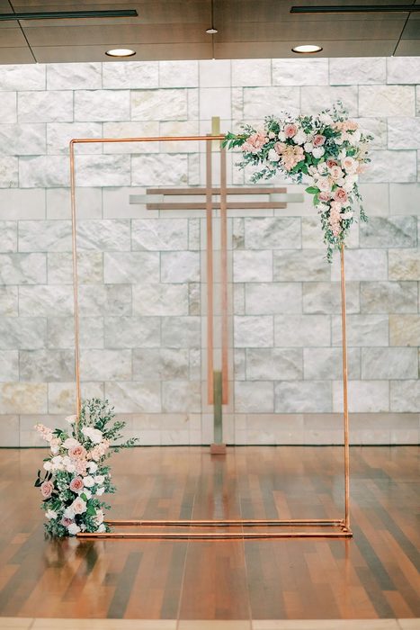 Organic Ivory and Mauve California Wedding