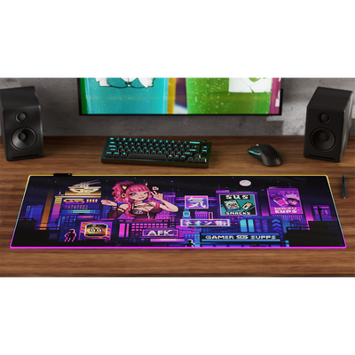 PIXEL CUPS: 2069 RGB Mouse Pad