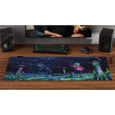 PIXEL CUPS x BigPuffer: Leviathan's Crossing RGB Mouse Pad