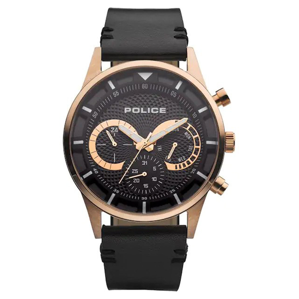 Police Black Dial