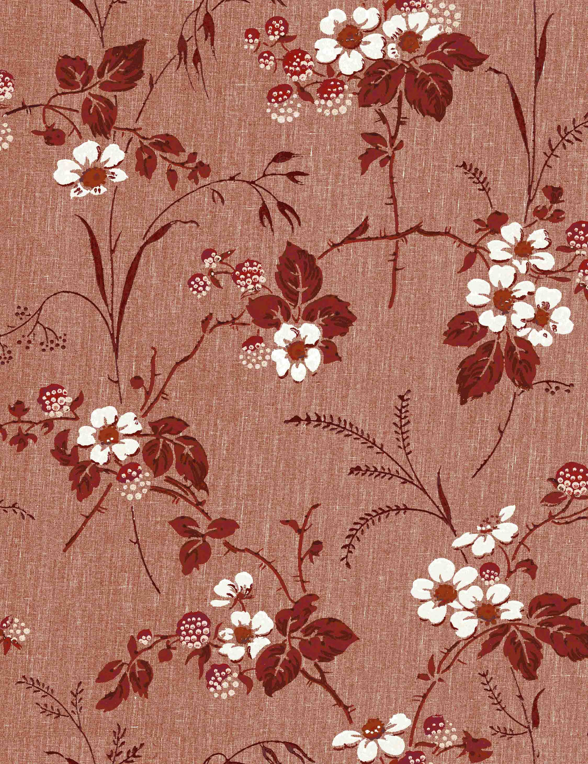 Heaton Linen Fabric by Nathan Turner