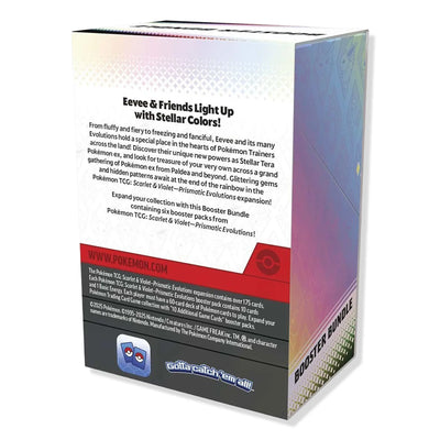 Pokémon Scarlet & Violet Prismatic Evolutions Booster Bundle