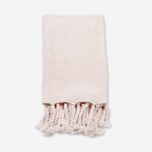 Trestles Chunky Knit Throw by Pom Pom at Home