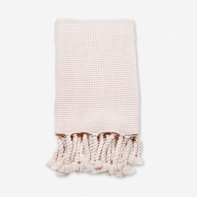 Trestles Chunky Knit Throw by Pom Pom at Home