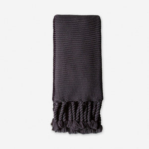 Trestles Chunky Knit Throw by Pom Pom at Home
