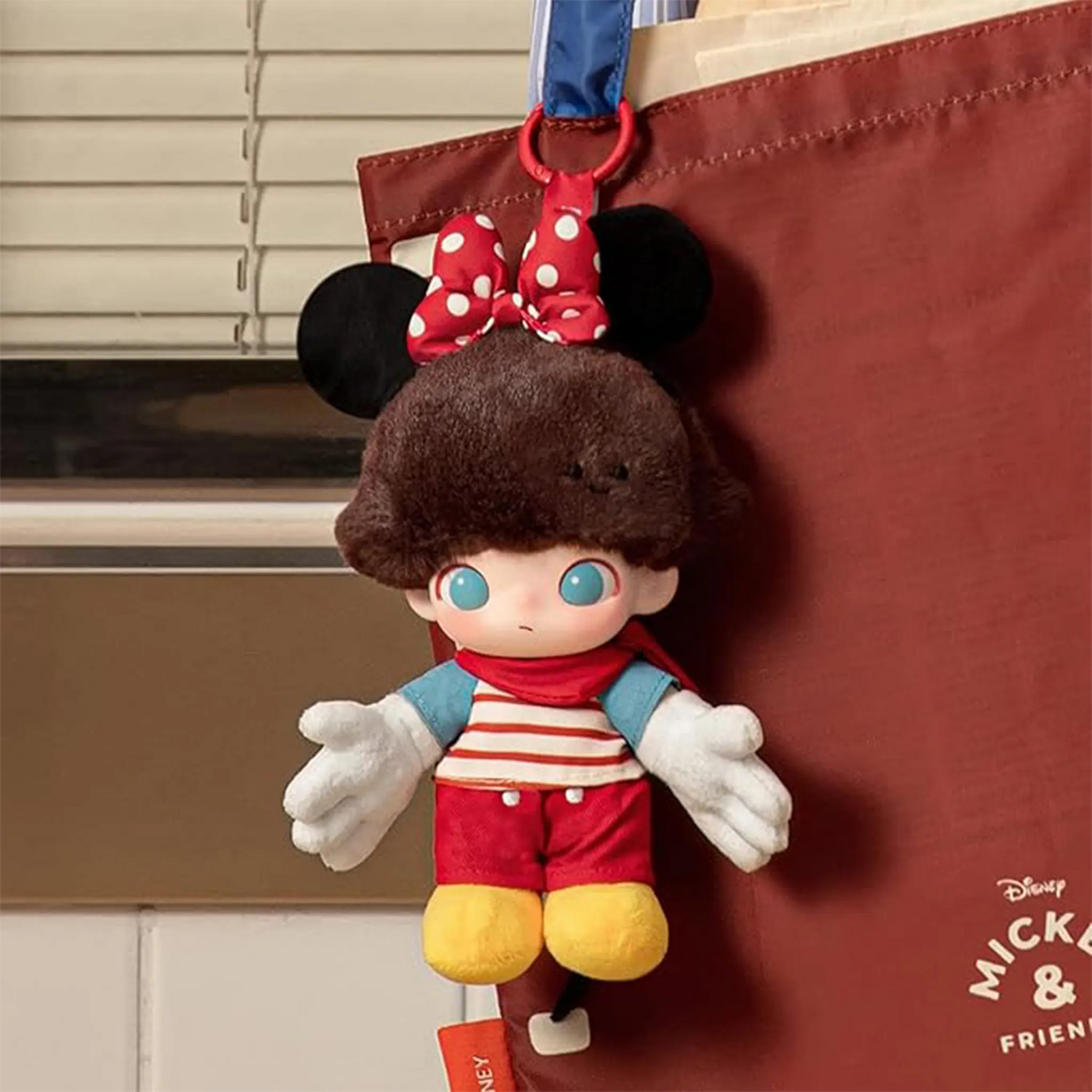 Pop Mart Labubu Dimoo World x Disney Series Vinyl Plush Keychain Sealed Case (Case of 6)