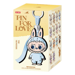 Pop Mart Labubu The Monsters Pin for Love Series Vinyl Plush Pendant Blind Box (A-M) (Single)