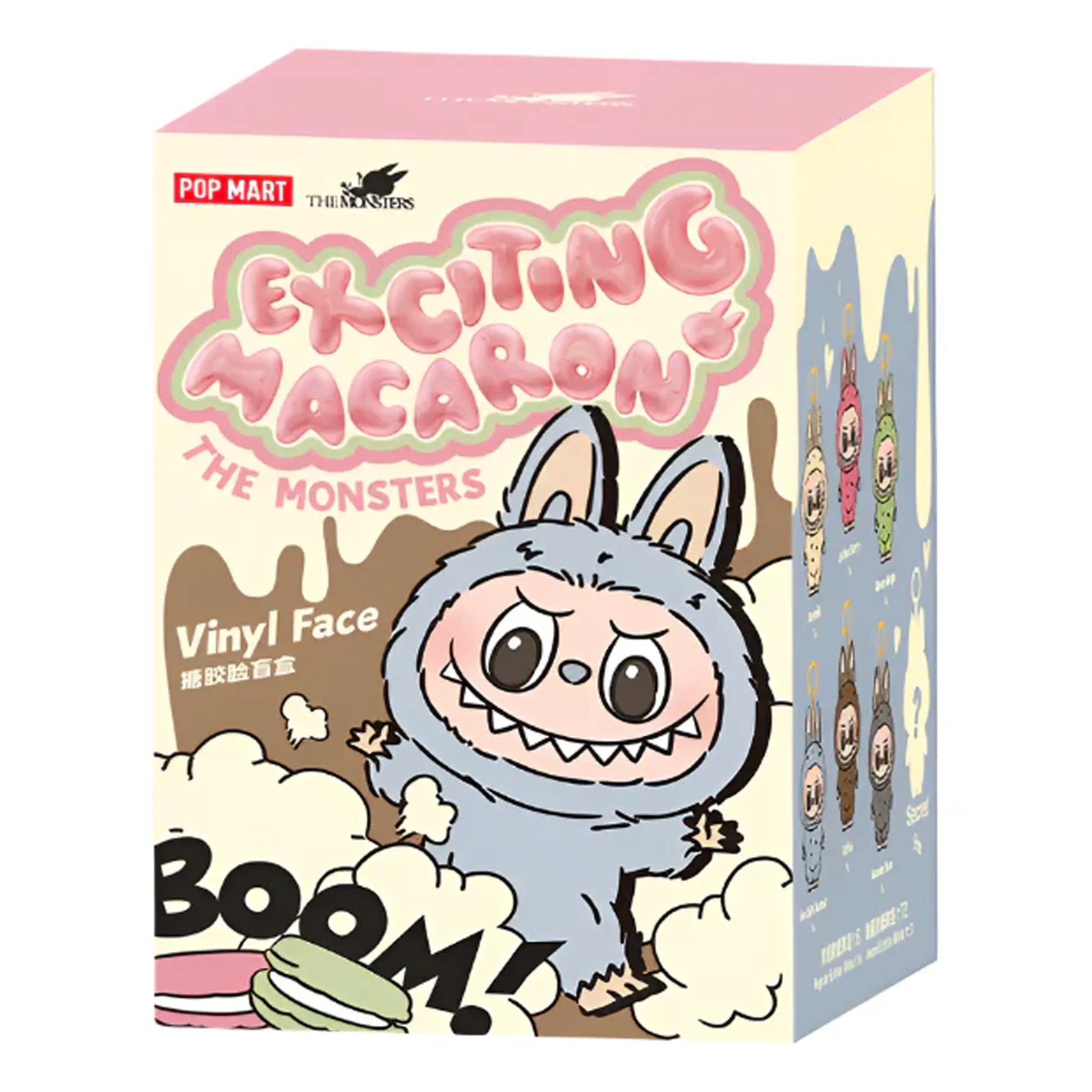Pop Mart The Monsters Labubu Exciting Macaron (Case of 6)