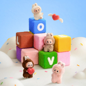 Pop Mart Labubu The Monsters Pin for Love Series Vinyl Plush Pendant Blind Box (A-M) (Single)