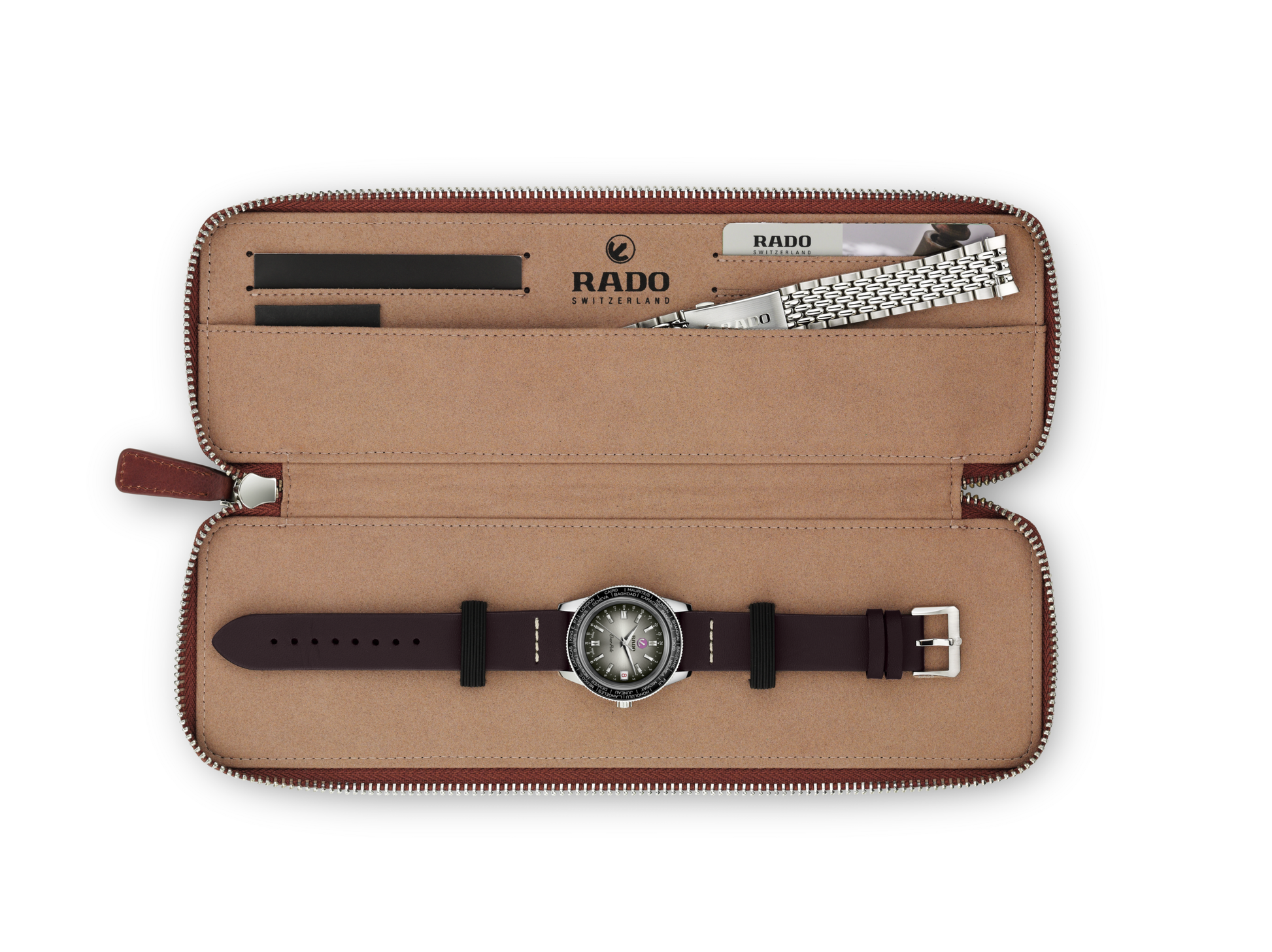 Rado Captain Cook Over-Pole Black Dial Unisex 37MM