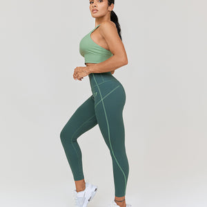Power Workout Leggings - Green