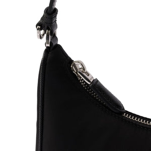 Prada Logo Re-Edition 2005 Mini Black Bag